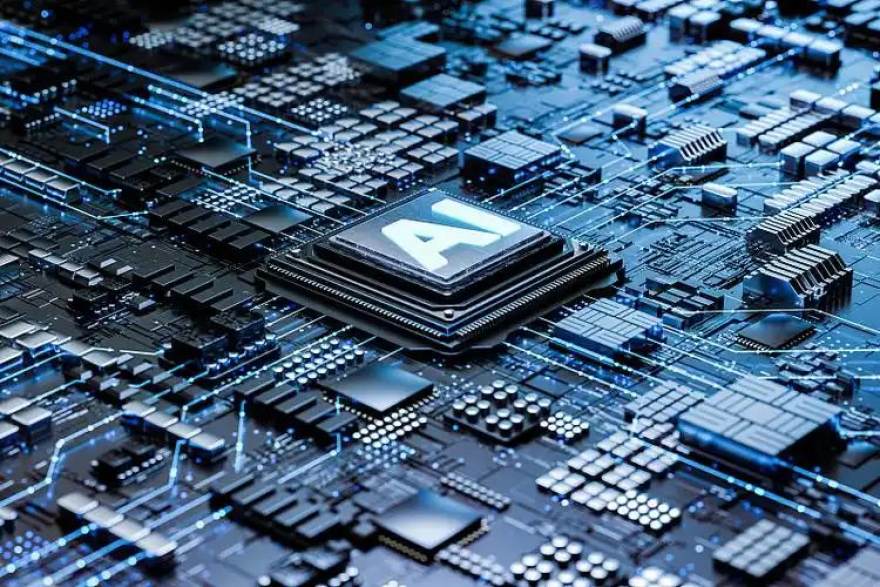 搜球吧AI芯片产业动态信息流示意图